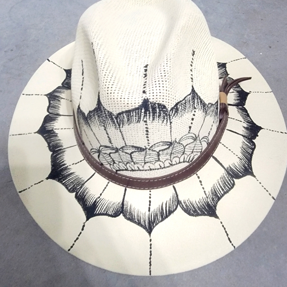 Beautiful Painted hat